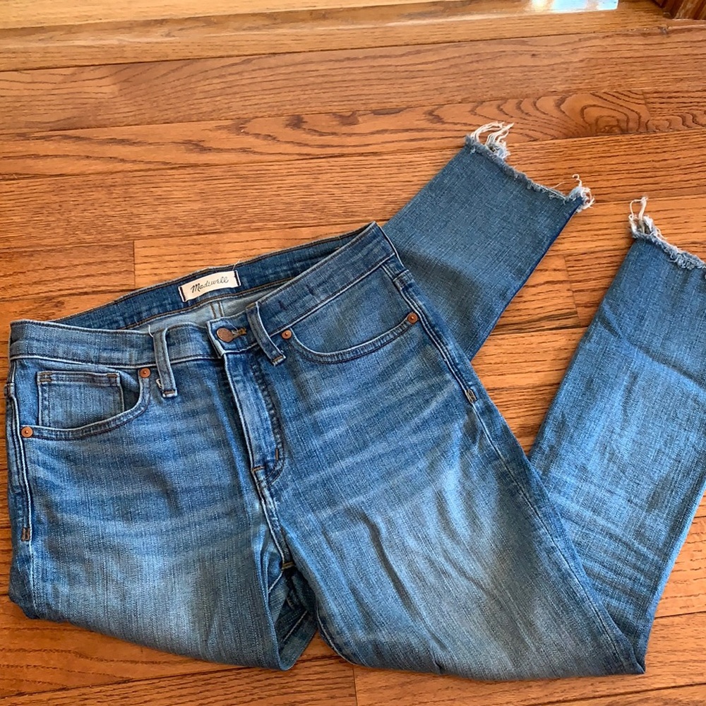 Madewell 9” High Rise Skinny Crop Size 28